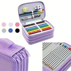 ELMAS Ultimate 72-Hole Multi-Layer Pencil Case