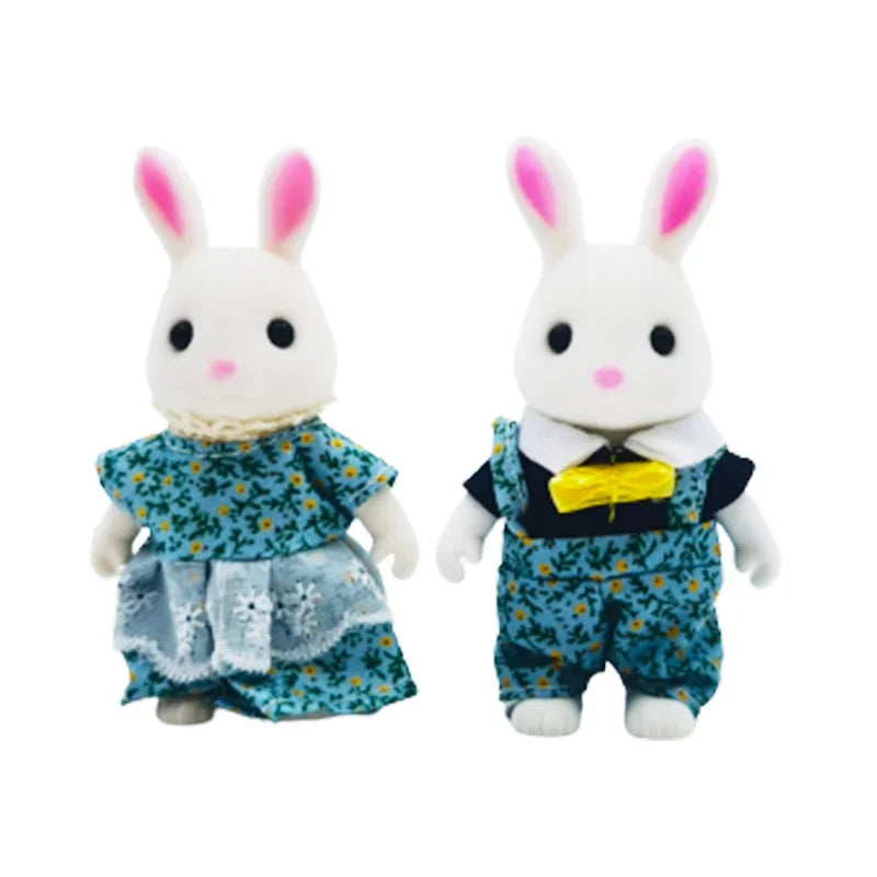 ELMAS Enchanted Forest Animal Family Dollhouse Set - Al Masam Stationery LLC