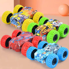 ELMAS Fun Pull Back Car Double-Side Shatter-Proof Toy - Al Masam Stationery LLC