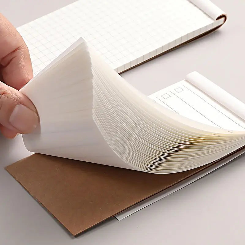 ELMAS Creative Kraft Paper 3PCs Tearable Notepad - Al Masam Stationery LLC