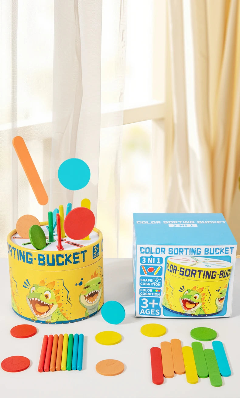 ELMAS Kids Color Classification Cognition Cup Toy - Al Masam Stationery LLC