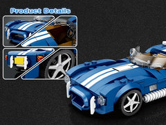 ELMAS Creative 333PCS AC COBRA Car Building Block Set