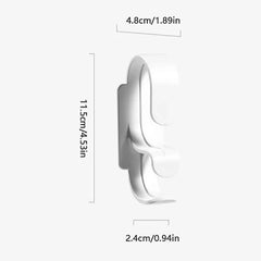ELMAS Double Layer Wall Hanging Washbasin Hook Rack - Al Masam Stationery LLC