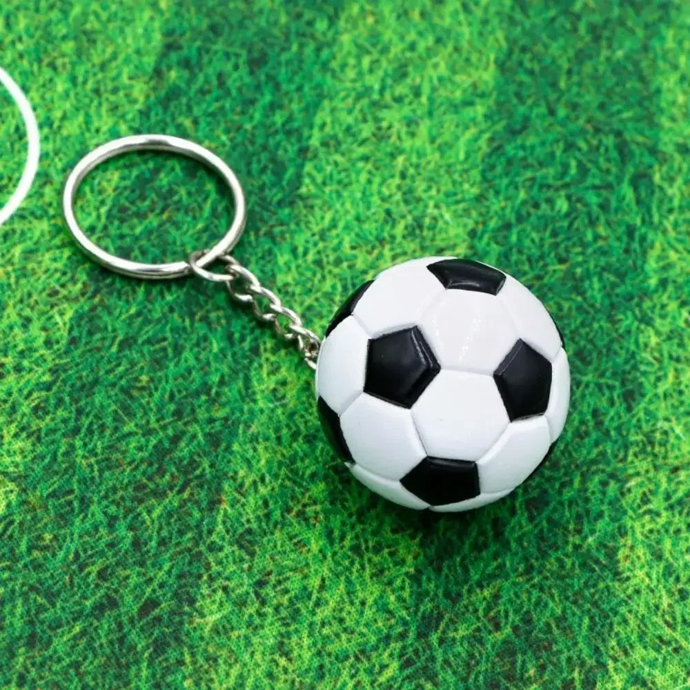 ELMAS Trendy Leather Football Keychain for Sports Lovers - Al Masam Stationery LLC