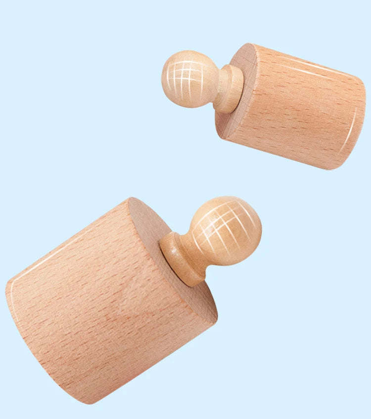 ELMAS Montessori Knobbed Cylinder Sensory Toys for Kids - Al Masam Stationery LLC