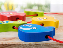 ELMAS Wooden Montessori 4-in-1 Fishing Game Toy Set - Al Masam Stationery LLC