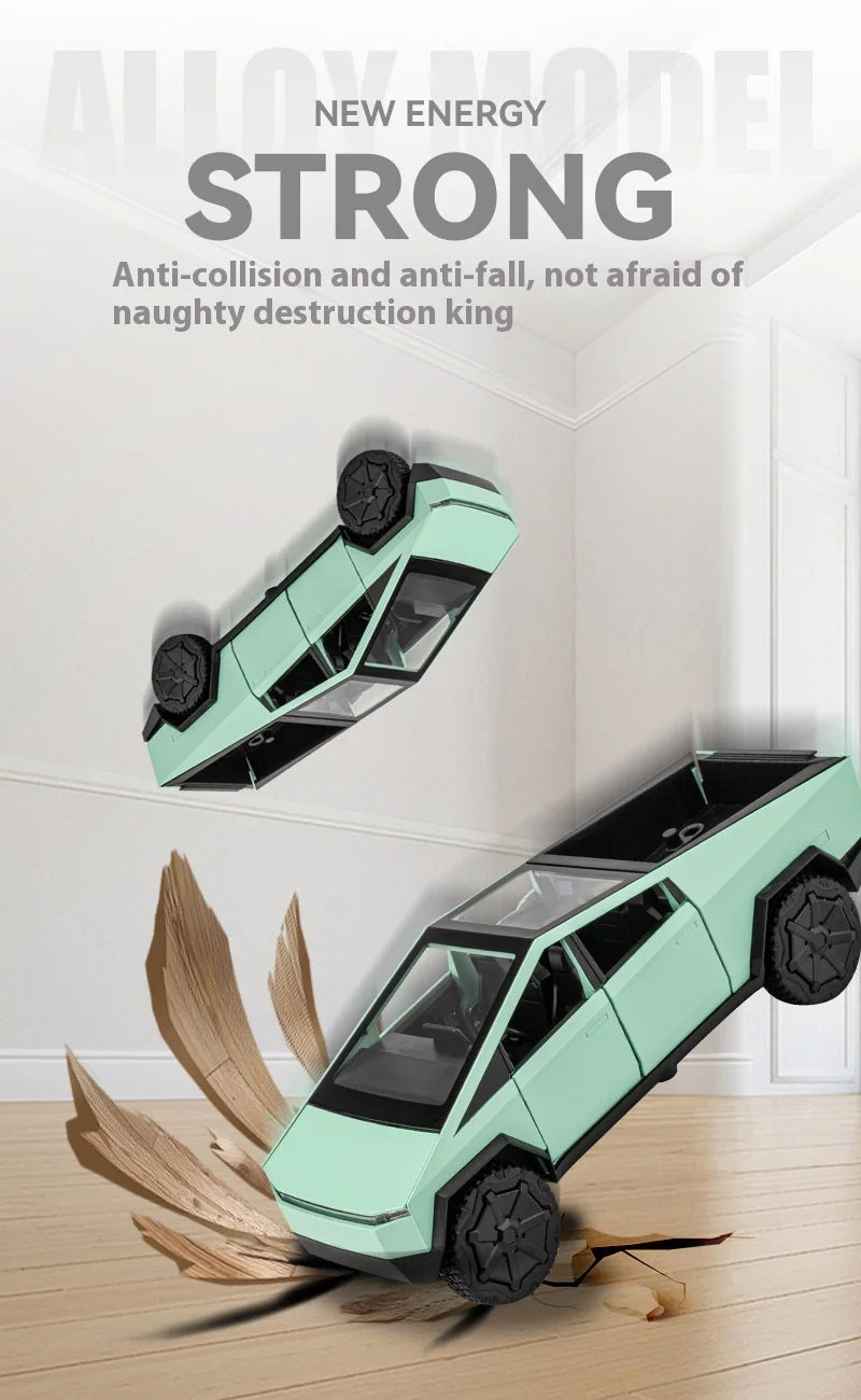 ELMAS 1:32 Cybertruck Diecast Metal Model Toy Gift - Al Masam Stationery LLC