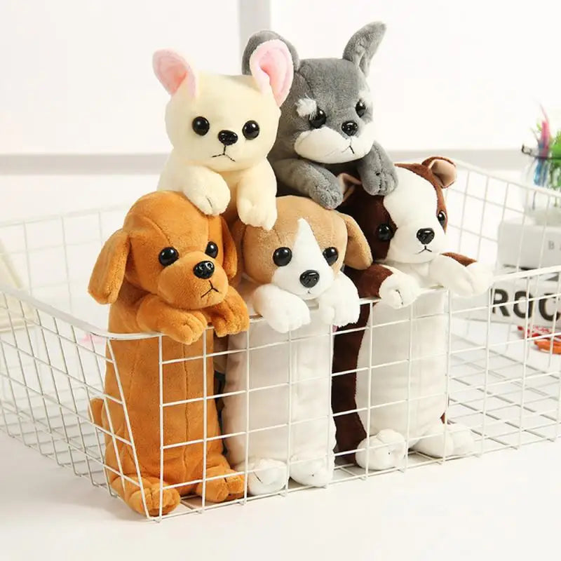 ELMAS Kawaii Plush Dog Pencil Case for School & Office - Al Masam Stationery LLC