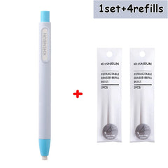 ELMAS Premium Retractable Pencil Eraser for Precision