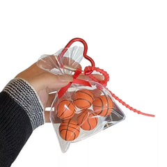 ELMAS Trendy Leather Football Keychain for Sports Lovers