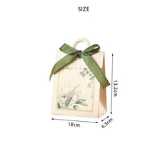 ELMAS Elegant 10/20/50Pcs Paper Gift Boxes With Ribbons - Al Masam Stationery LLC