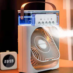 ELMAS New 3 In 1 Portable Humidifier Fan For Home - Al Masam Stationery LLC