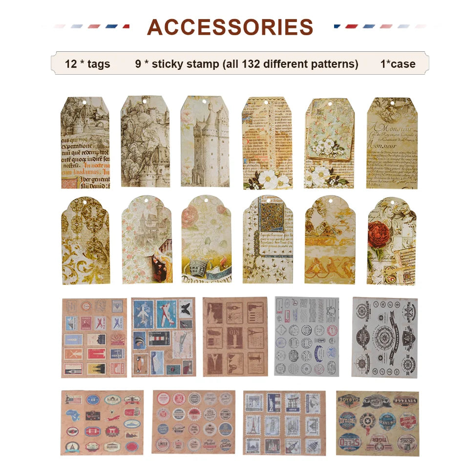 ELMAS 146 Page DIY Adventure Scrapbook Photo Album - Al Masam Stationery LLC