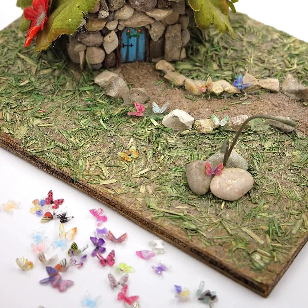 ELMAS Tiny Mix Butterflies Miniature for Fairy Garden Decor - Al Masam Stationery LLC
