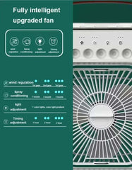 ELMAS Xiaomi 3-in-1 Portable Fan With LED Night Light - Al Masam Stationery LLC