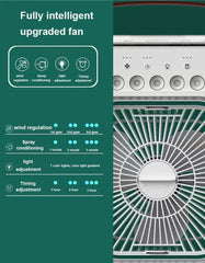 ELMAS New 3 In 1 Portable Humidifier Fan For Home - Al Masam Stationery LLC