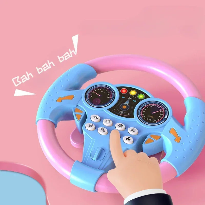 ELMAS Infant Shining Steering Wheel Toys for Kids - Al Masam Stationery LLC