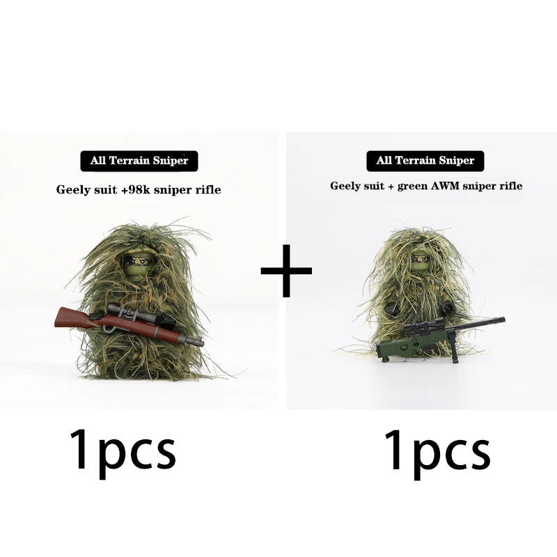 ELMAS Military Sniper Building Blocks Set for Kids - Al Masam Stationery LLC