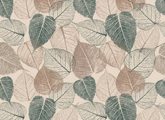 ELMAS Custom Wallpaper 3D Mural Plant Fern Background - Al Masam Stationery LLC