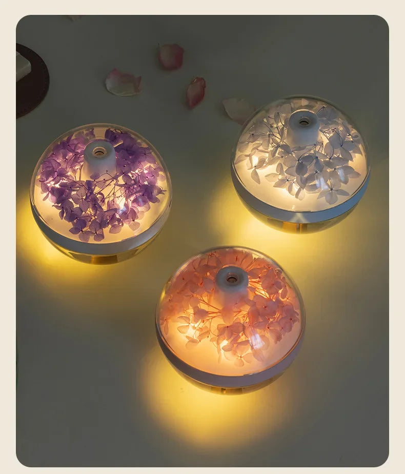 ELMAS 270ML USB Rechargeable Air Humidifier With LED Light - Al Masam Stationery LLC