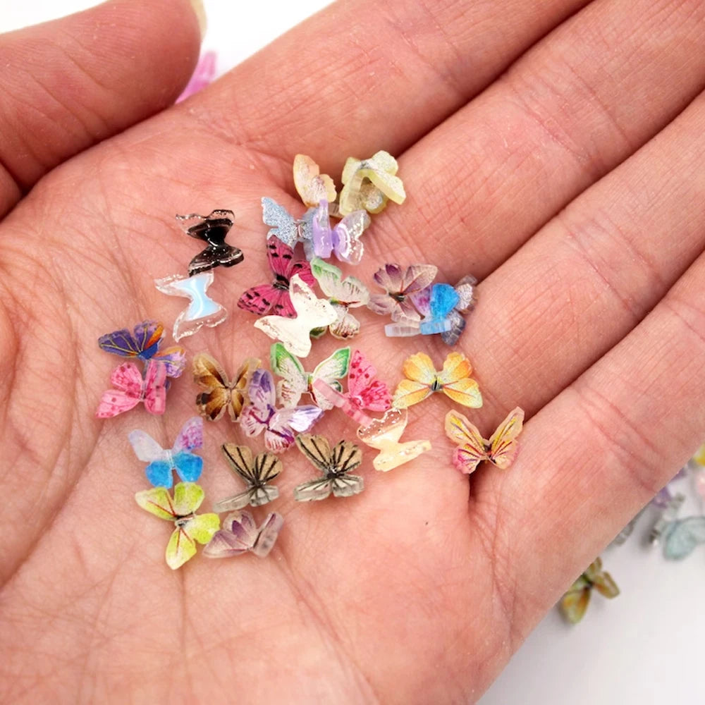 ELMAS Tiny Mix Butterflies Miniature for Fairy Garden Decor - Al Masam Stationery LLC
