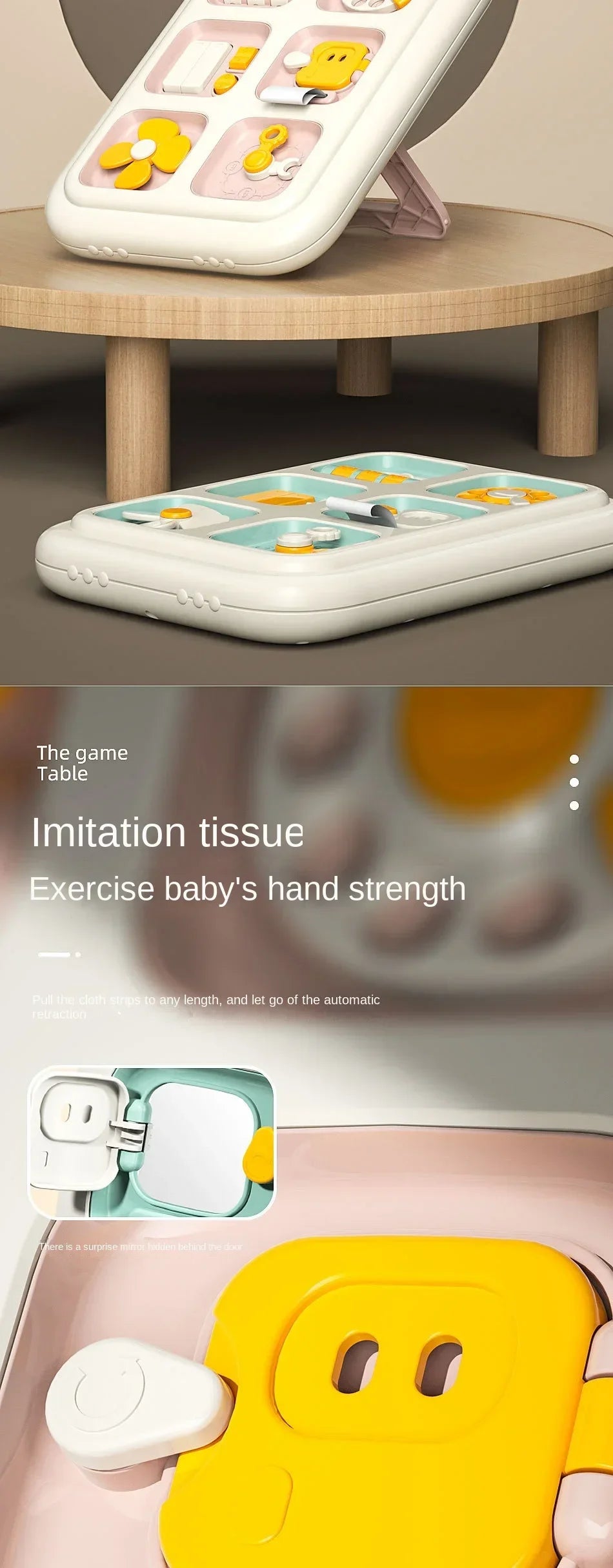 ELMAS - New 6 in 1 Montessori Sensory Busy Board - Al Masam Stationery LLC