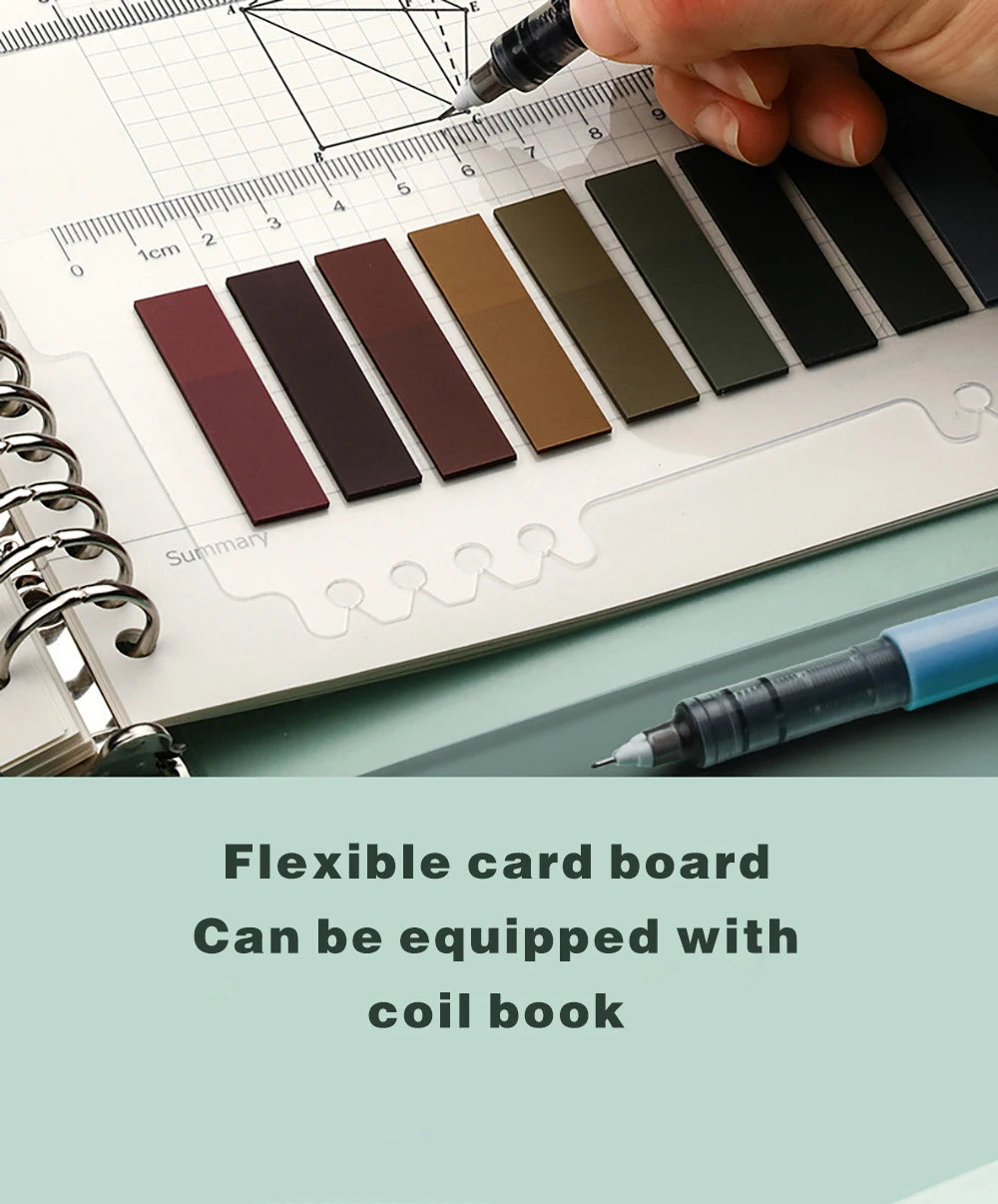 ELMAS Retro Morandi Sticky Notes Notepad School Supplies - Al Masam Stationery LLC