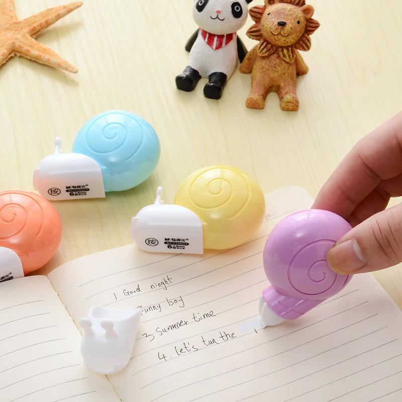 ELMAS Adorable Snail Correction Tape - 6M Fun & Functional - Al Masam Stationery LLC