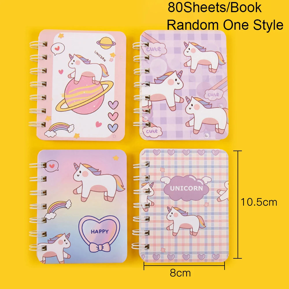 ELMAS Cartoon A7 Mini Notebook Diary for Students - Al Masam Stationery LLC