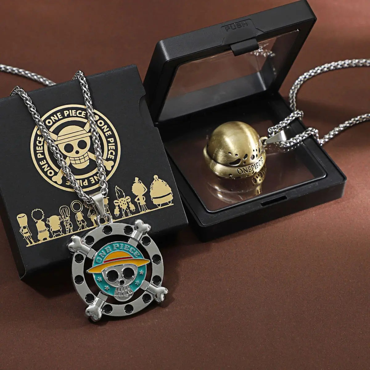 ELMAS New Anime One Piece Luffy Necklace Gift for All - Al Masam Stationery LLC