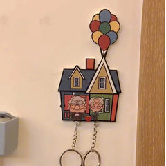 ELMAS Couple Key Holder Shared Keychain Hanger Home Decor - Al Masam Stationery LLC