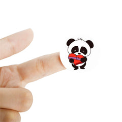 ELMAS Adorable Panda Cartoon Stickers - 100-500pcs Set