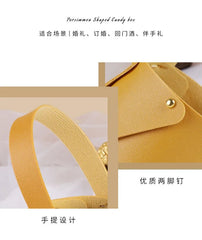 ELMAS Stylish Leather Gift Bag With Velvet Candy Box - Al Masam Stationery LLC