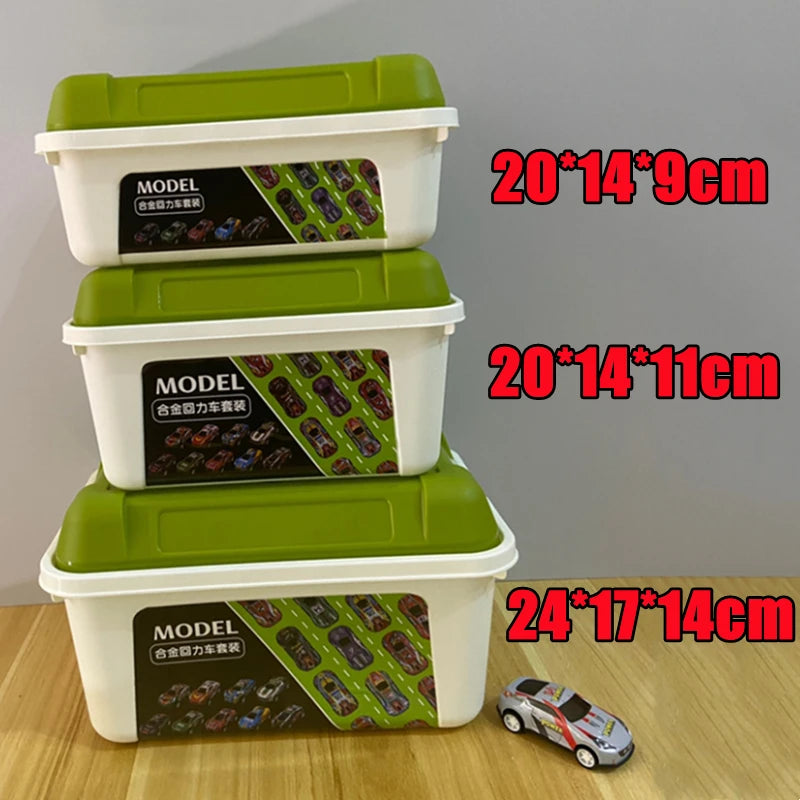 ELMAS New 50-10PCS Mini Alloy Car Set with Storage Box - Al Masam Stationery LLC