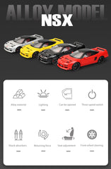 ELMAS 1:32 Honda Acura NSX NA1 Alloy Diecast Model Car - Al Masam Stationery LLC