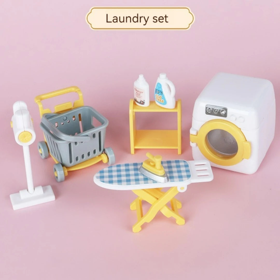 ELMAS Enchanted Forest Animal Family Dollhouse Set - Al Masam Stationery LLC