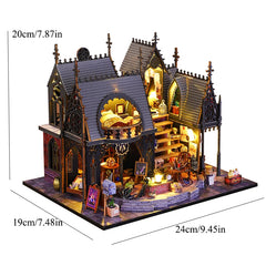 ELMAS Creative LED Dollhouse Kit - 3D Puzzle Adventure