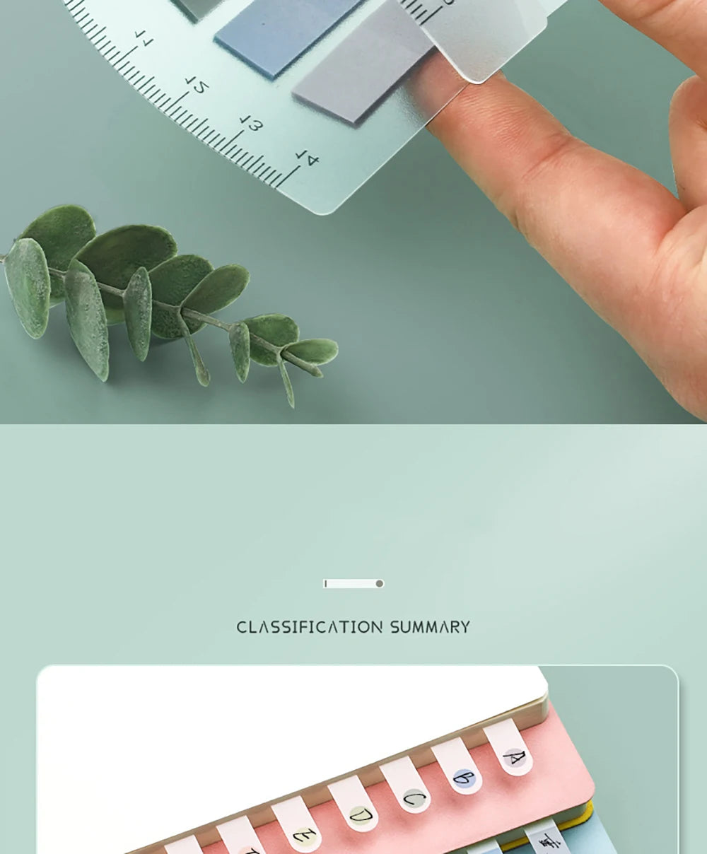 ELMAS Retro Morandi Sticky Notes Notepad School Supplies - Al Masam Stationery LLC