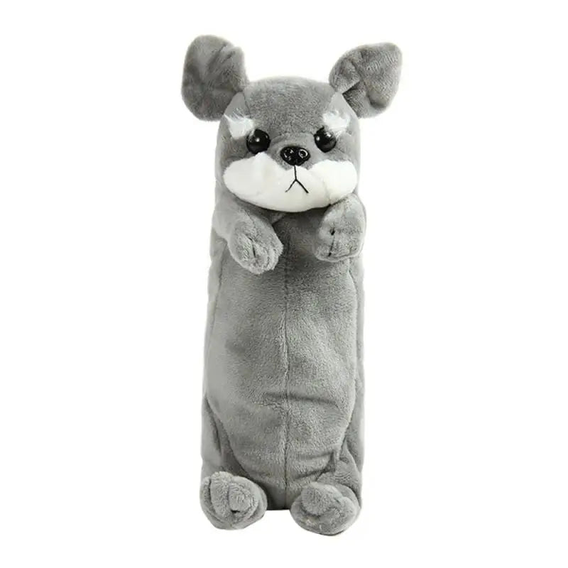 ELMAS Kawaii Plush Dog Pencil Case for School & Office - Al Masam Stationery LLC
