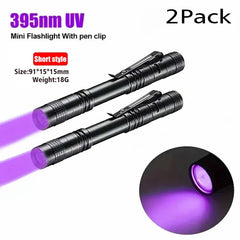 ELMAS Portable 365nm UV Flashlight for Detection