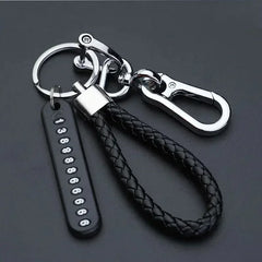 ELMAS Stylish Anti-Lost Keychain with Phone Card