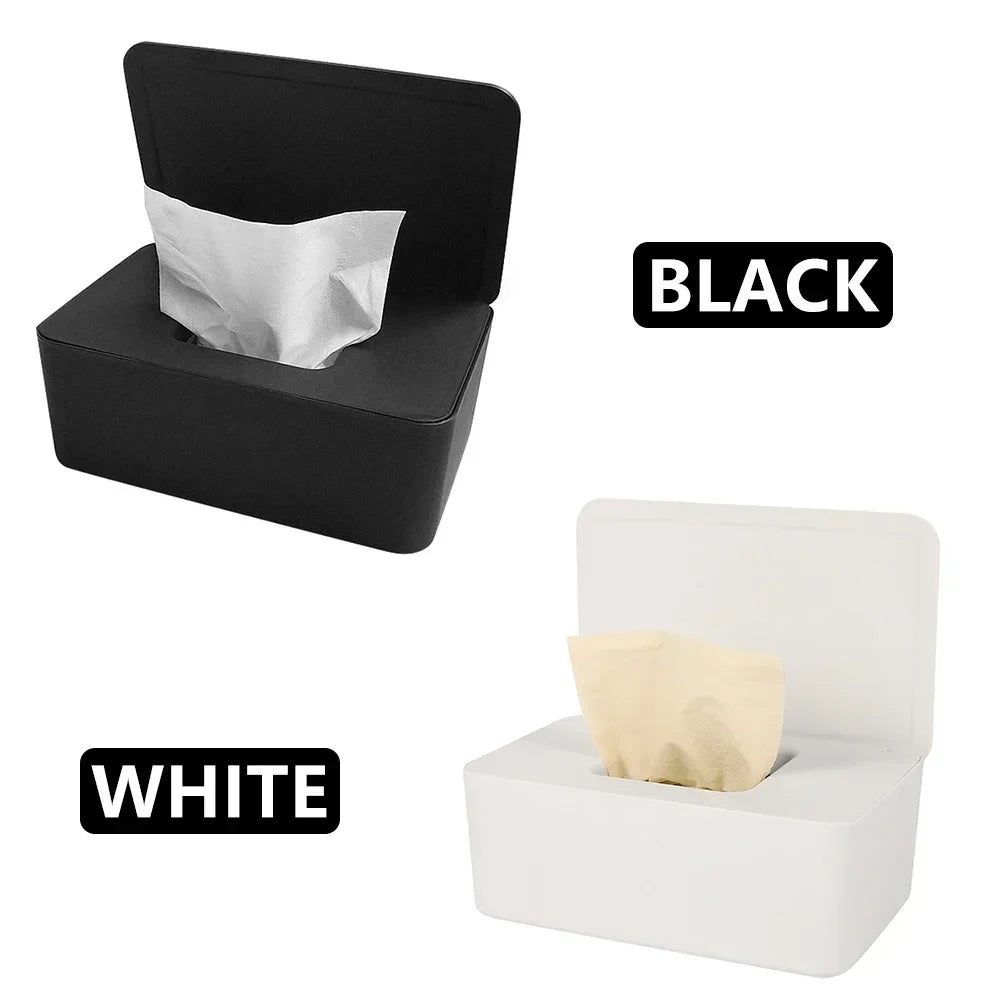ELMAS Elegant Dustproof Wet Tissue Holder for Home & Car - Al Masam Stationery LLC
