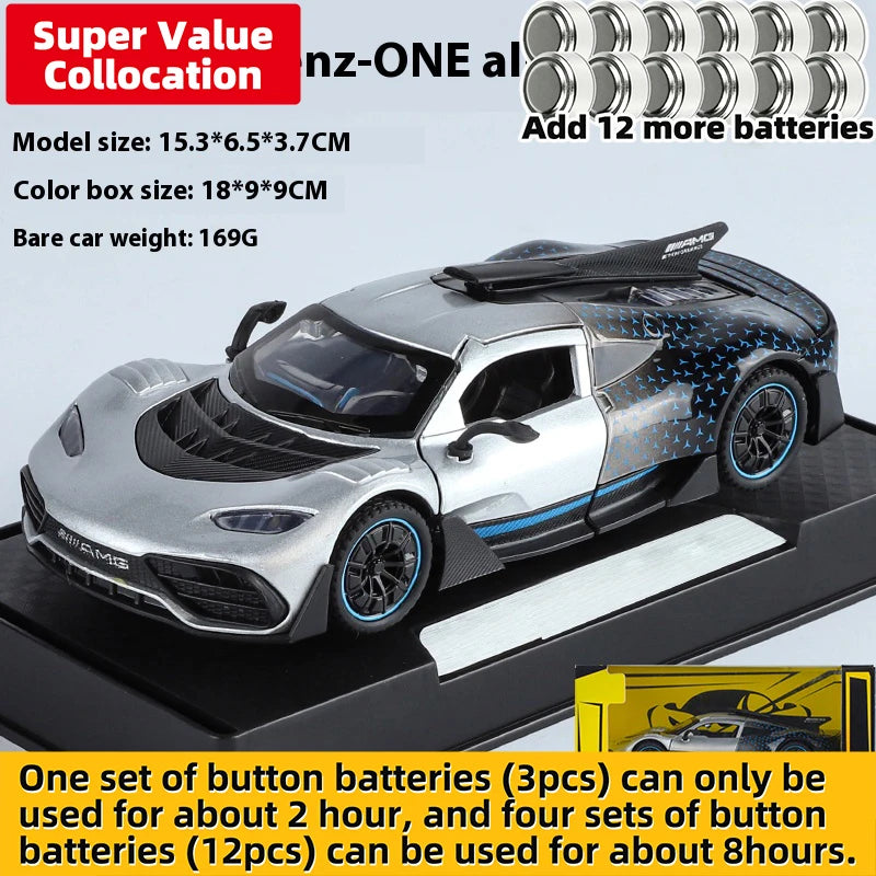 ELMAS 1:32 Mercedes Benz AMG ONE Die Cast Model Car - Al Masam Stationery LLC