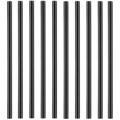 ELMAS 10 Pcs Colored Black Wood Pencils for Art