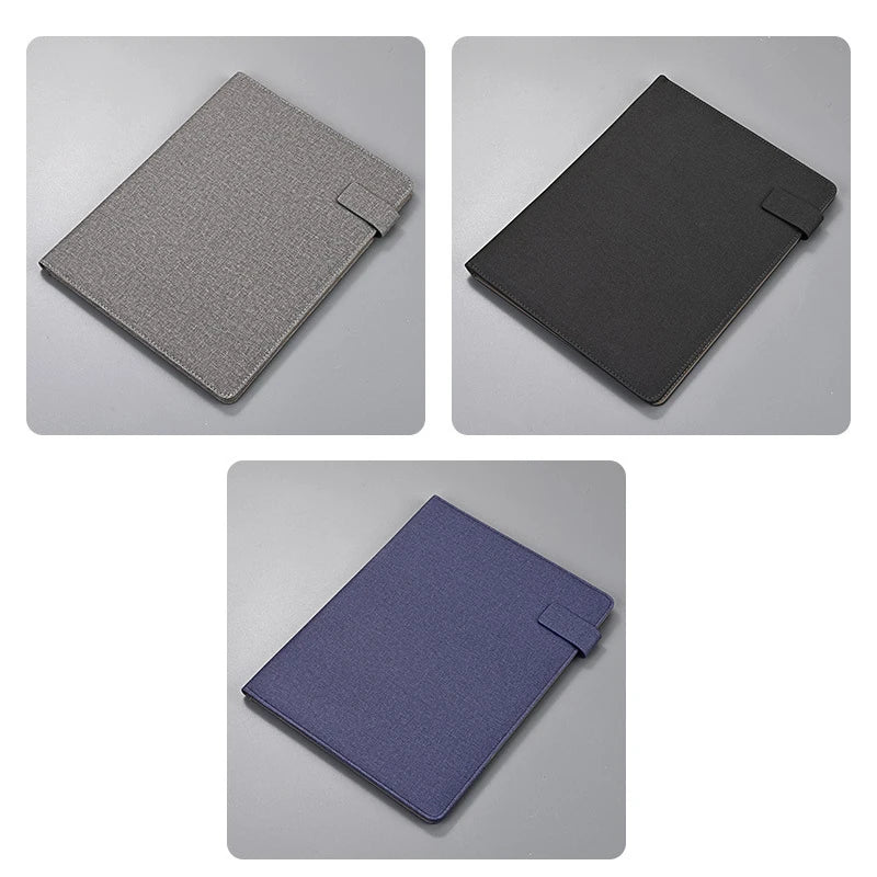 ELMAS Business Leather Padfolio & Document Organizer - Al Masam Stationery LLC