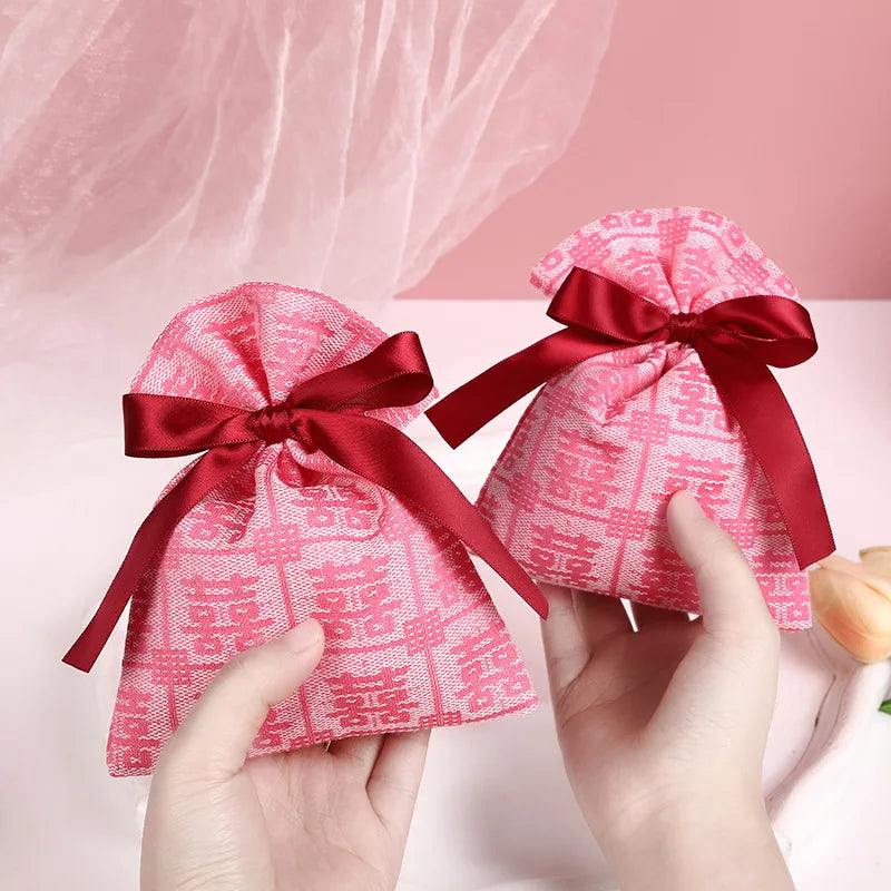 ELMAS 10/20Pcs Chinese Style Gift Bags For Parties - Al Masam Stationery LLC