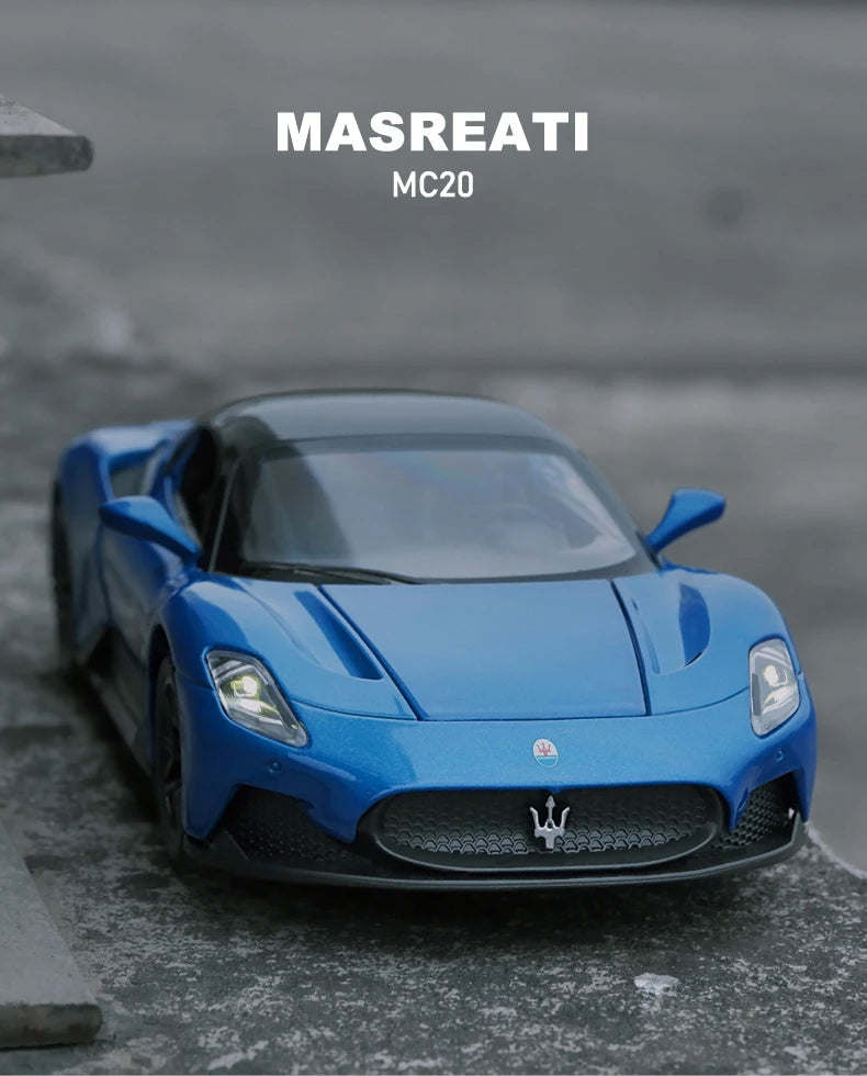 ELMAS 1:32 Maserati MC20 Alloy Sports Car Diecast Toy - Al Masam Stationery LLC