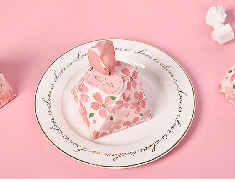 ELMAS 10-100Pcs Diamond Shape Paper Gift Boxes for Events - Al Masam Stationery LLC