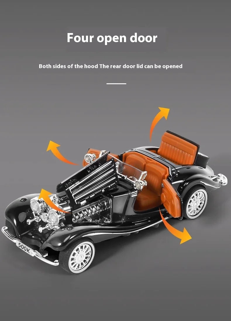 ELMAS 1:32 Mercedes Benz 500K 1936 Diecast Model Car - Al Masam Stationery LLC