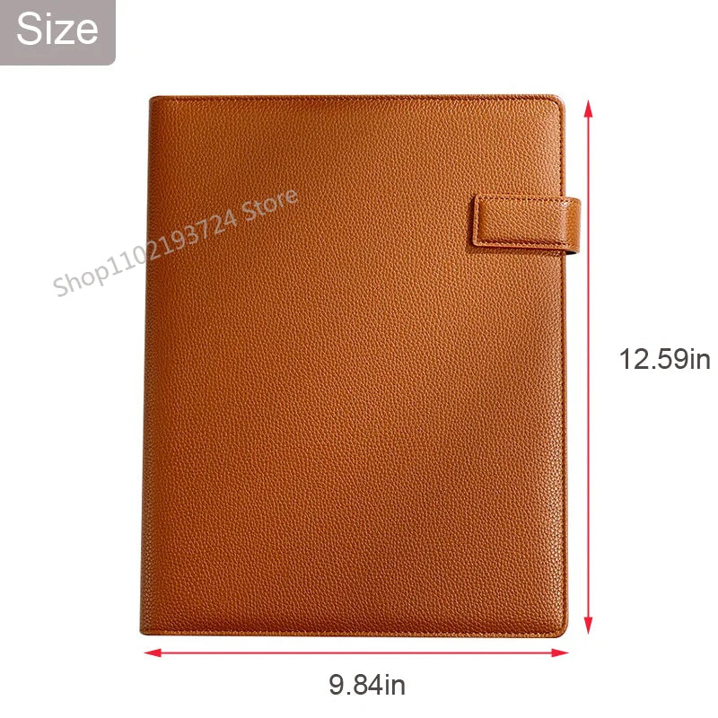 ELMAS Executive Leather Padfolio & Organizer Portfolio - Al Masam Stationery LLC